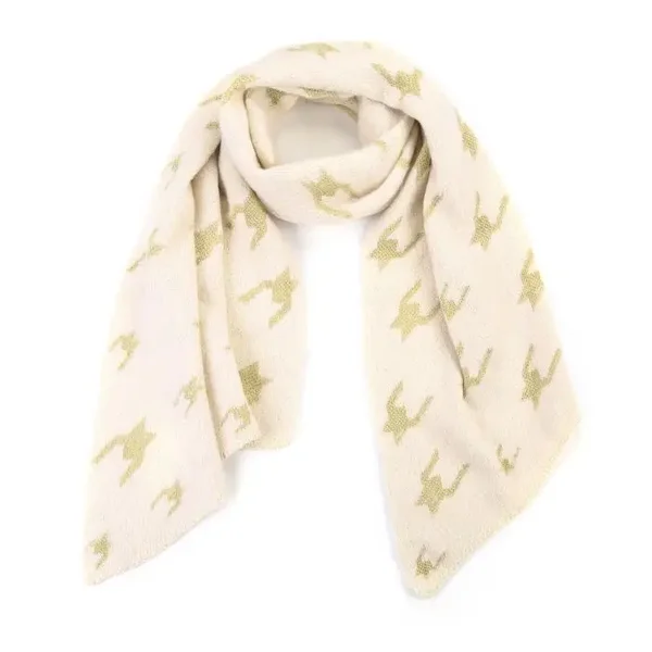 Sjaal touch of gold - Beige