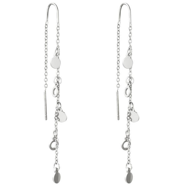 Da bomb oorbellen zilver