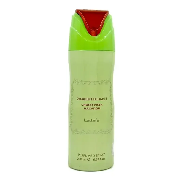 Lattafa Choco Pista Macaron Deodorant Spray