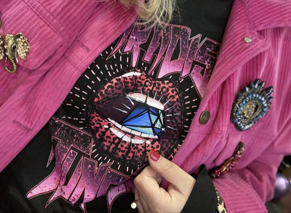 Paradise t-shirt zwart