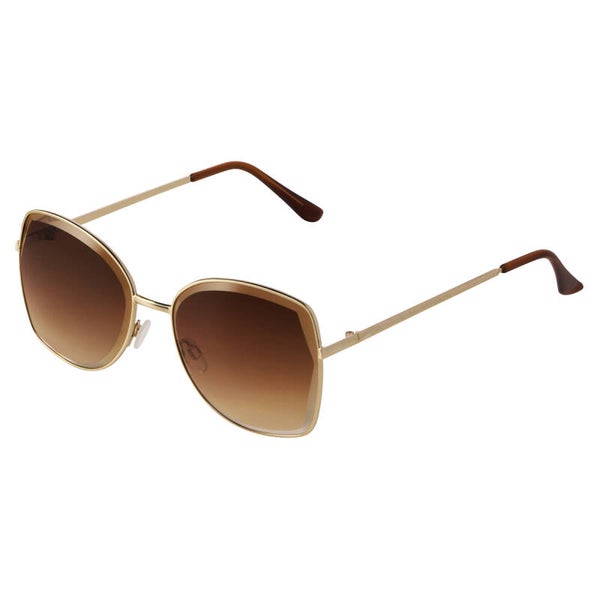 Double frame zonnebril - bruin