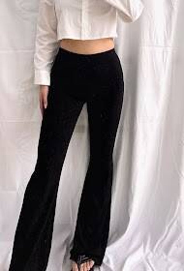 Flared Chayenne - zwart