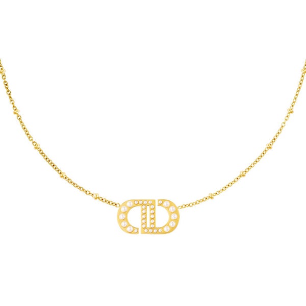 Good life pearl ketting goud