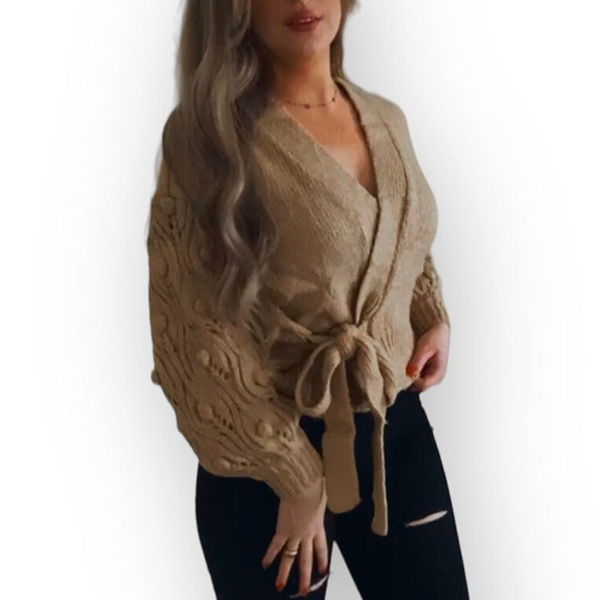 Wikkelvest Nora - beige