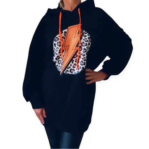 Hoodie Tess - zwart