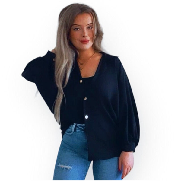 Blouse Lena - zwart