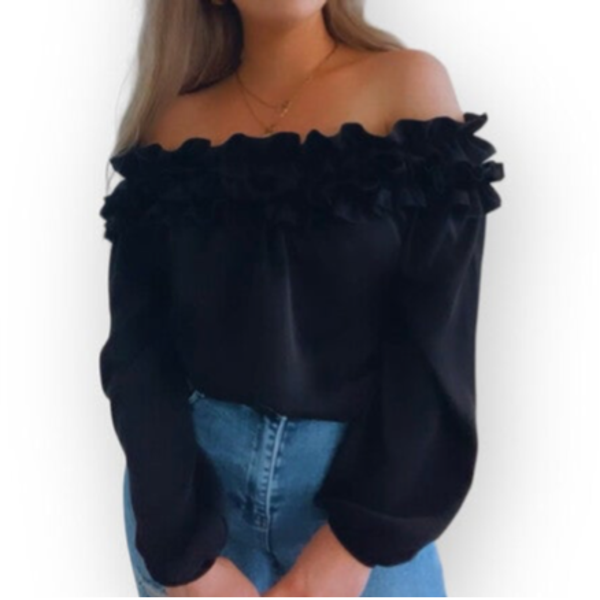 Blouse Valerie - zwart