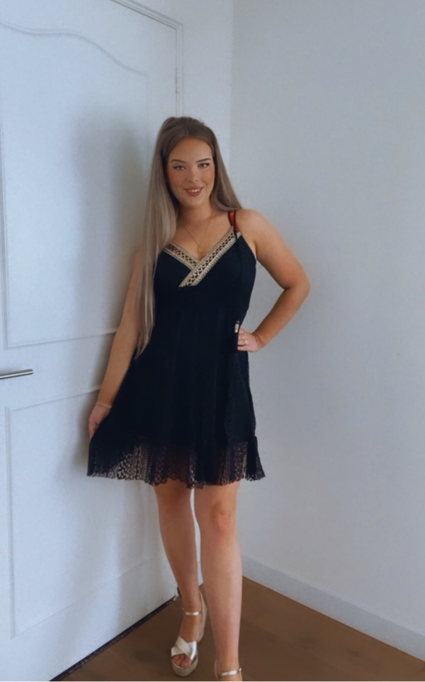 Jurk Isabella - zwart