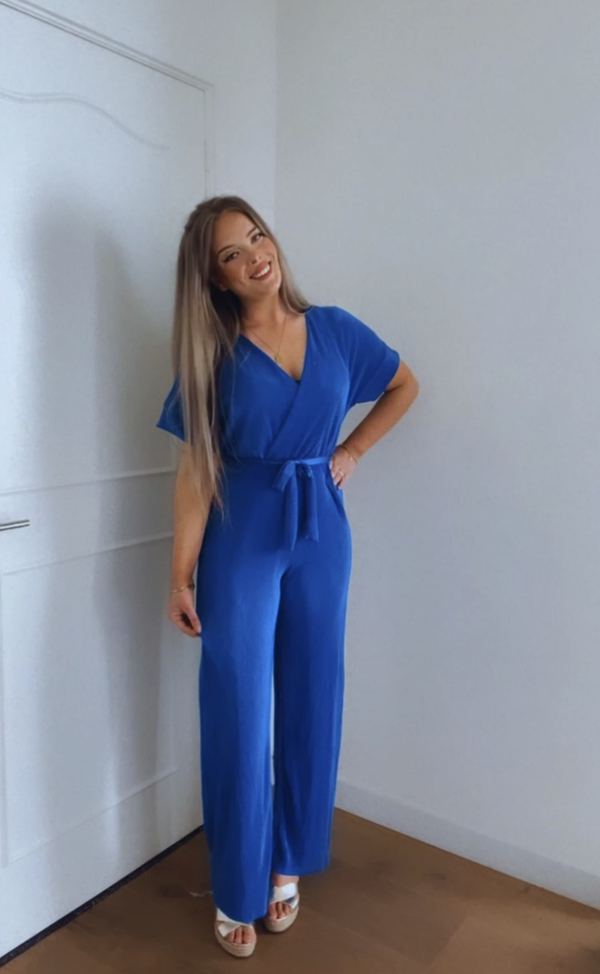 Jumpsuit Caro - blauw