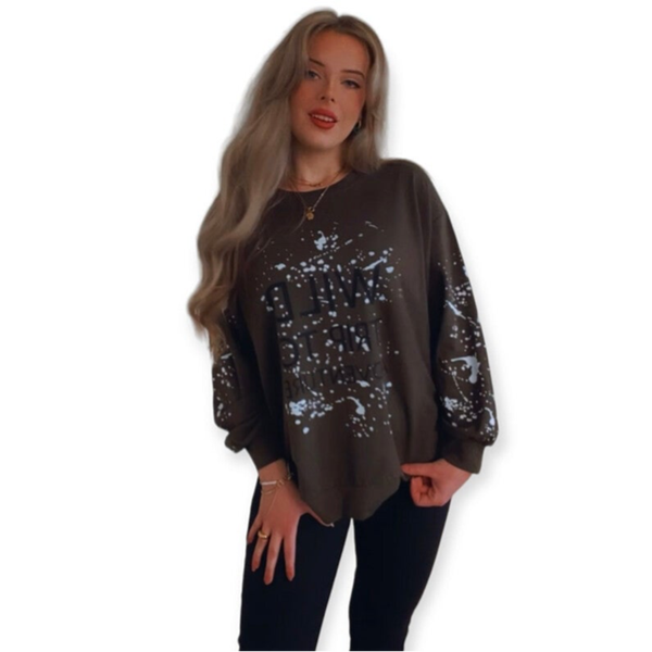 Sweater WILD - groen