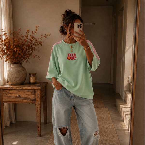 Amore Sweat shirt - Mint