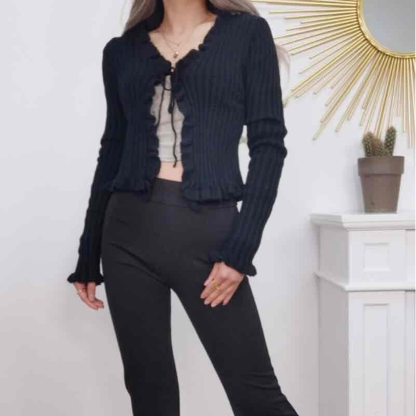 Vestje Lisa - Zwart