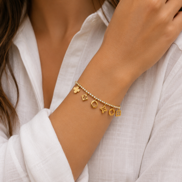 Inspired armband - Goud