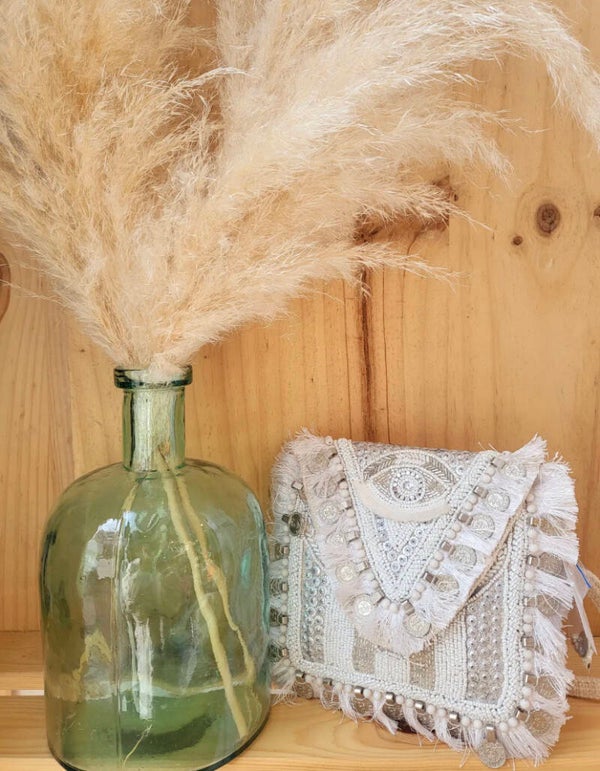 Ibiza bag little EYE - zilver