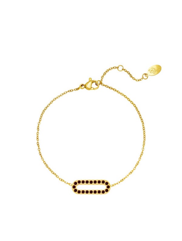 Armband stones - goud