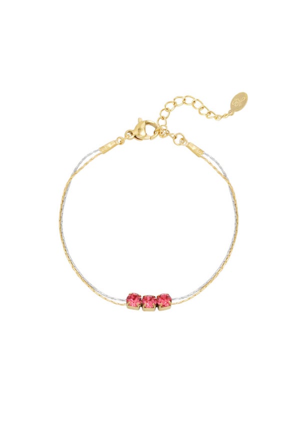 Armband Shimmer - pink