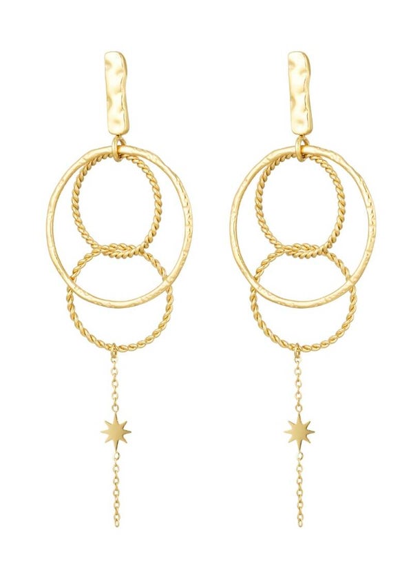 Oorbellen Glamour - goud