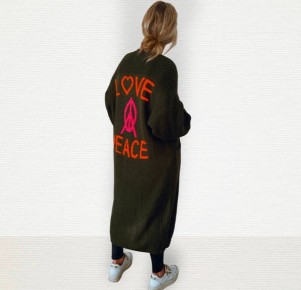 Vest Peace - groen
