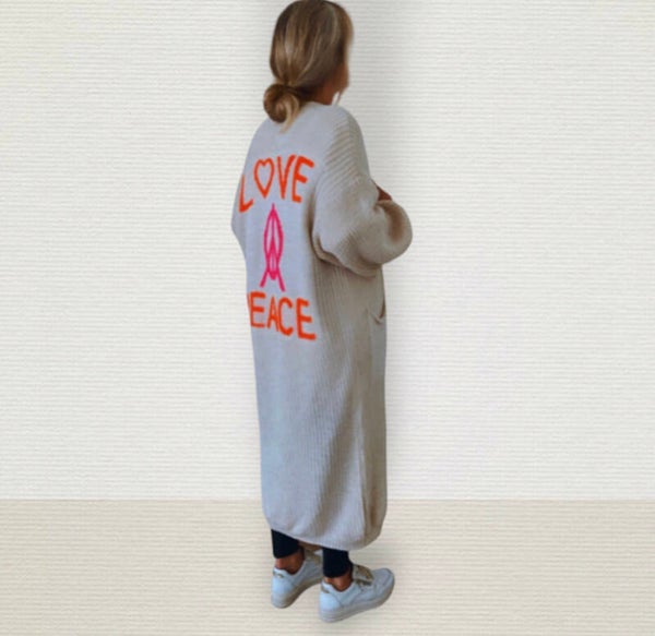 Vest Peace - beige