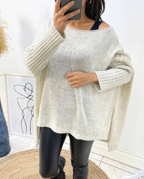 Trui Maxi - beige