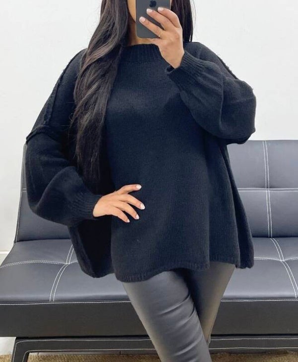 Trui Maartje - Zwart