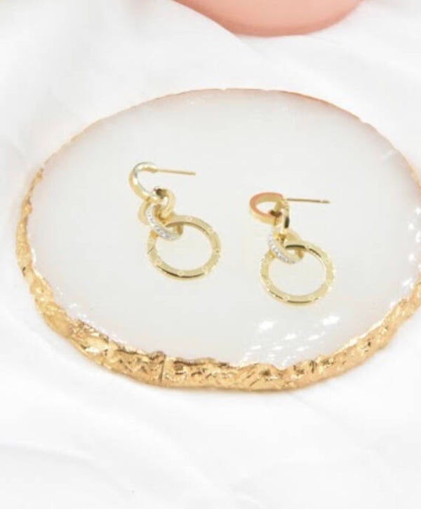 Oorbellen Tiffy - goud