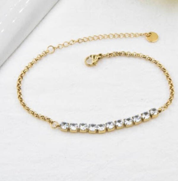 Armband Diamonds - goud