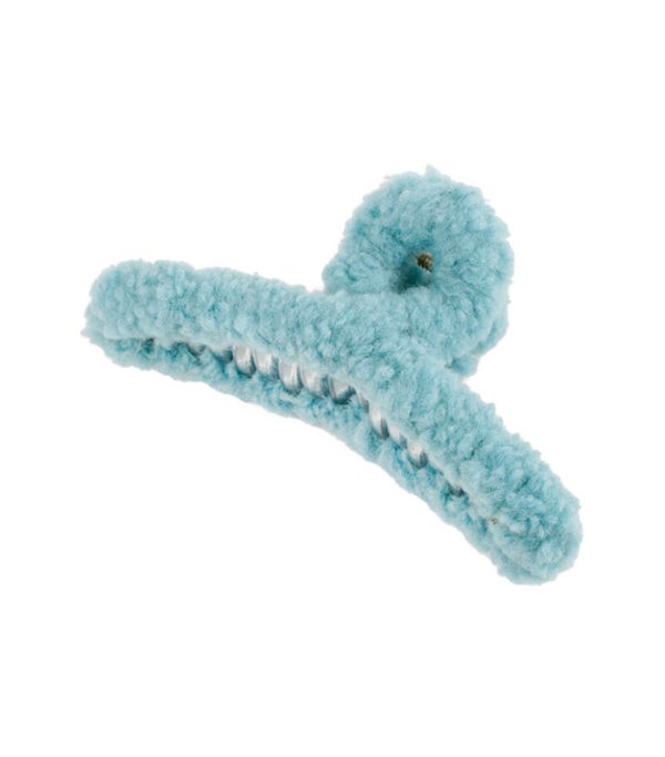 Teddy haarclip - blauw