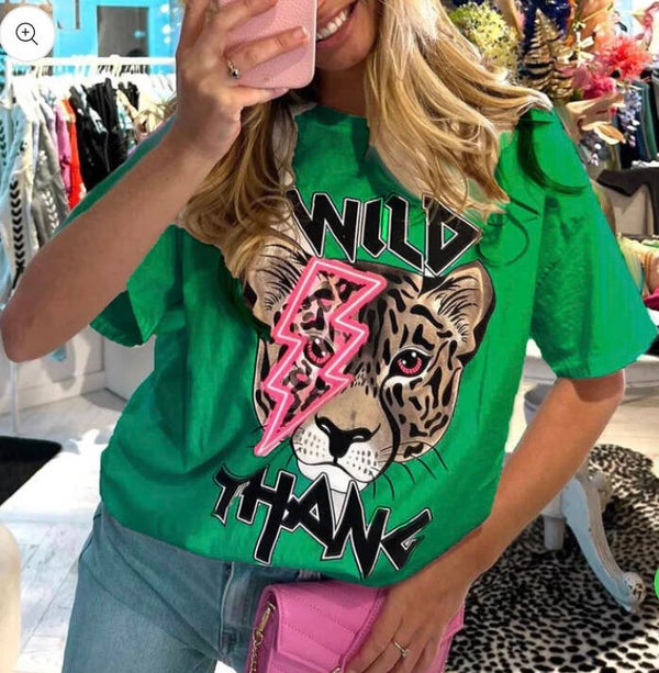 T-shirt TIGER - groen