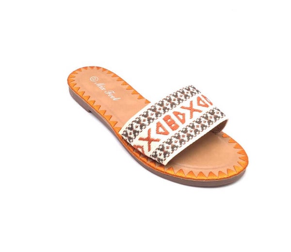 Slippers oranje