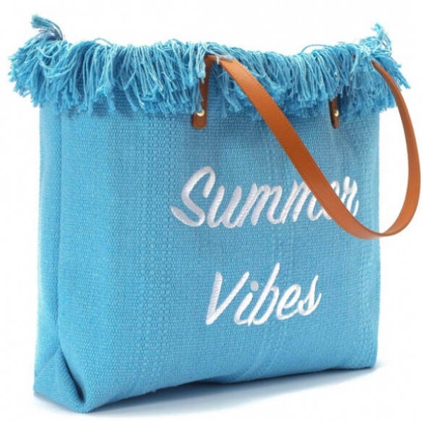 Tas Summer vibes - blauw