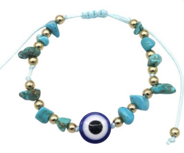 Armband Eye - blauw