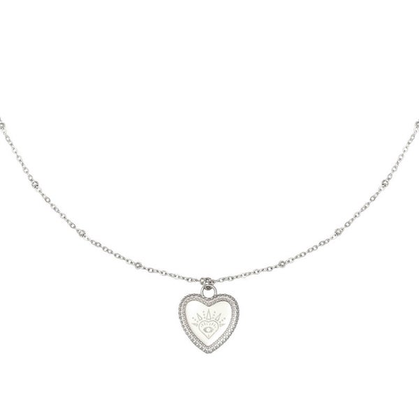 I see love ketting - zilver