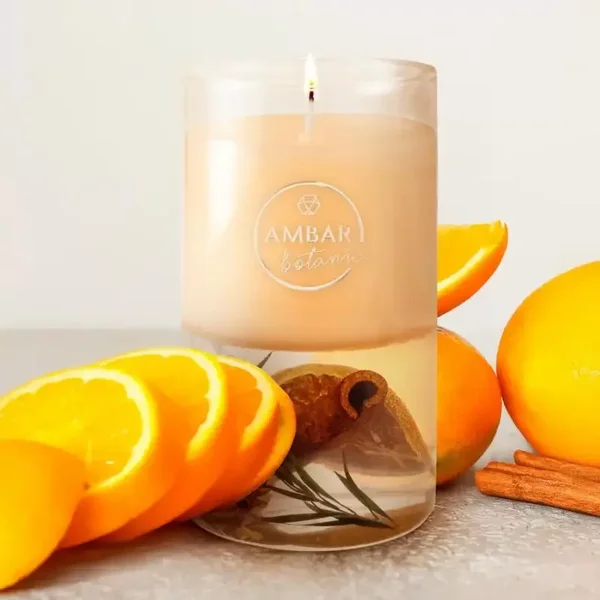 Geurkaars - Sinaasappel Kaneel