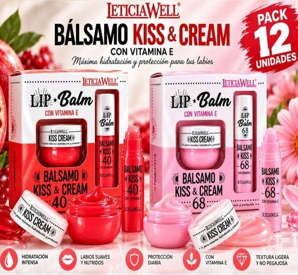 Lippenbalsem + Crème met vitamine E