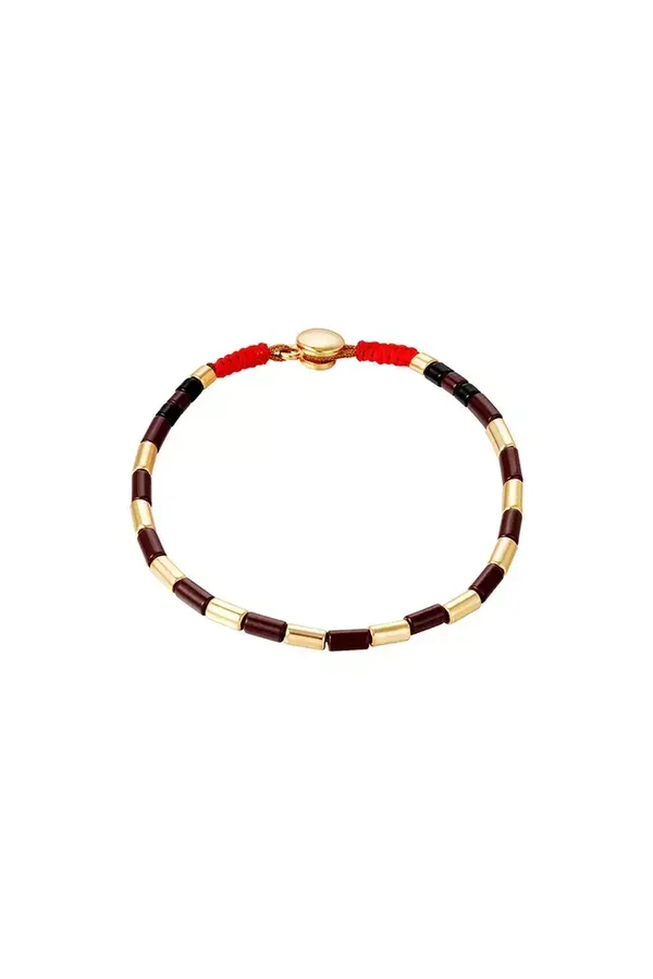 Armband Lock It Bruin