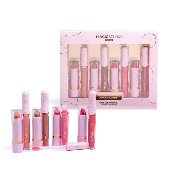 Magic Studio Coquette Perfect Lips Cadeauset (8-delig)