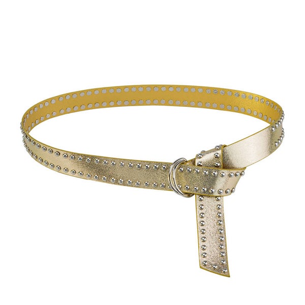 Metaillic riem  - goud