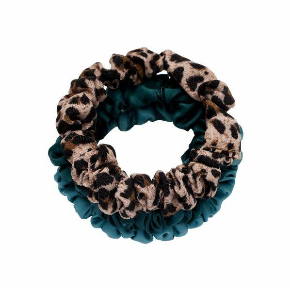 Mini scrunchie set blauw