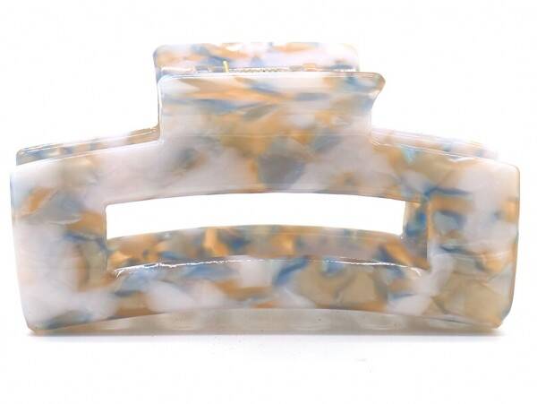 Haarclip multi marble