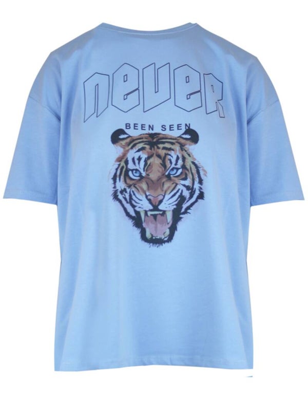 never been seen t-shirt blue