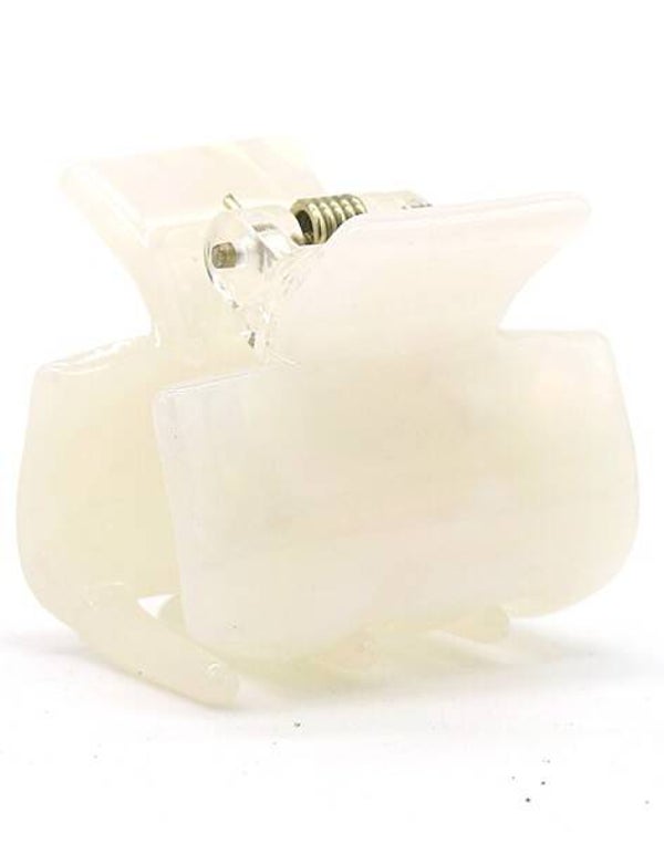 Haarclip mini - parelmoer