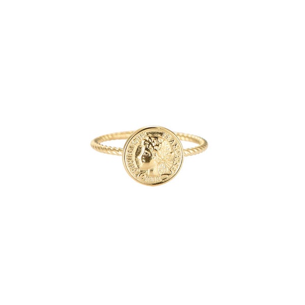 Queen ring - goud