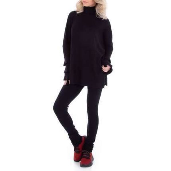 Comfy set Vanessa - zwart