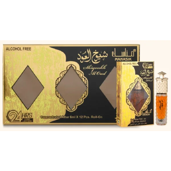 Shiyoukh Al Oud Roll on 6 ml