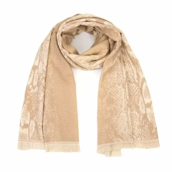 Sjaal snake - Beige