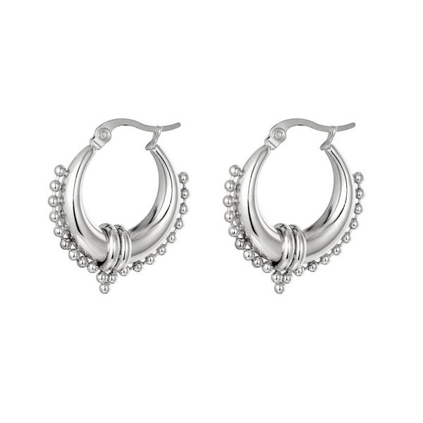 Special bali hoops zilver
