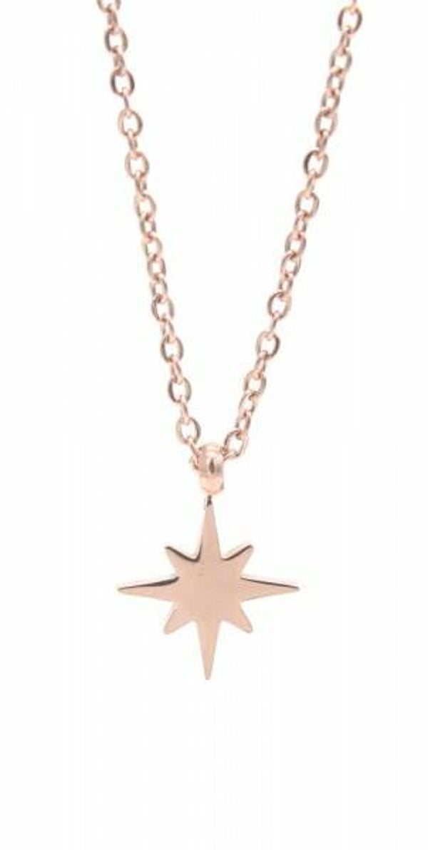 Star ketting rose gold