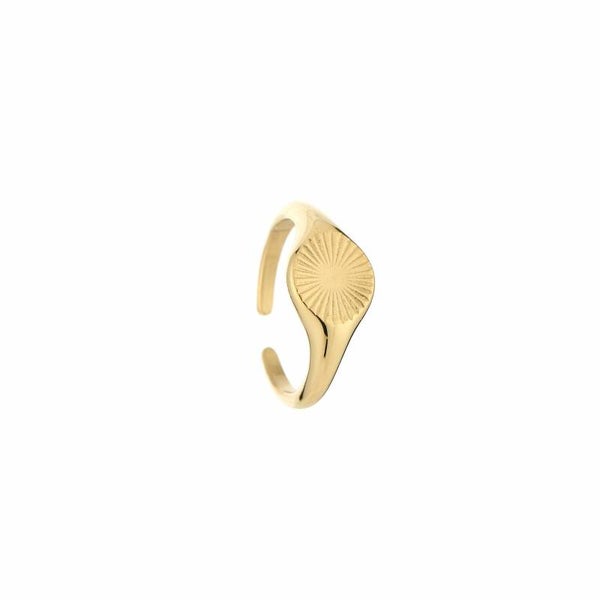 Sunbeam ring goud