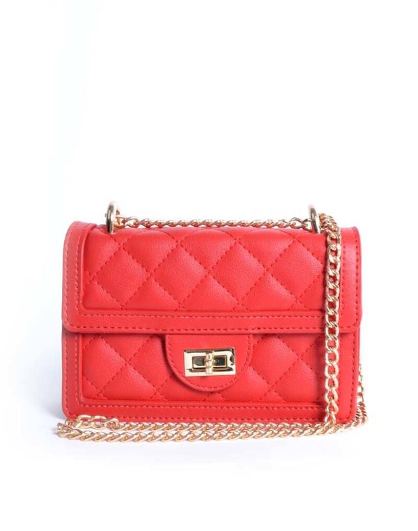Chain bag rood